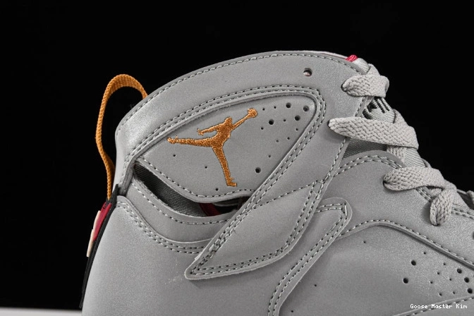 Reflective BV6281-006 Cardinal Air 7 Jordan 0725
